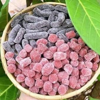 500G KẸO DÂU TÂY DÂU TẰM MIX VỊ THƠM NGON- Ô MAI DÂU MIX VỊ