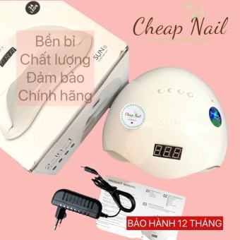 Máy hơ sơn gel mini chính hãng sun 5, máy hơ gel cao cấp 48w bảo hành 12 tháng