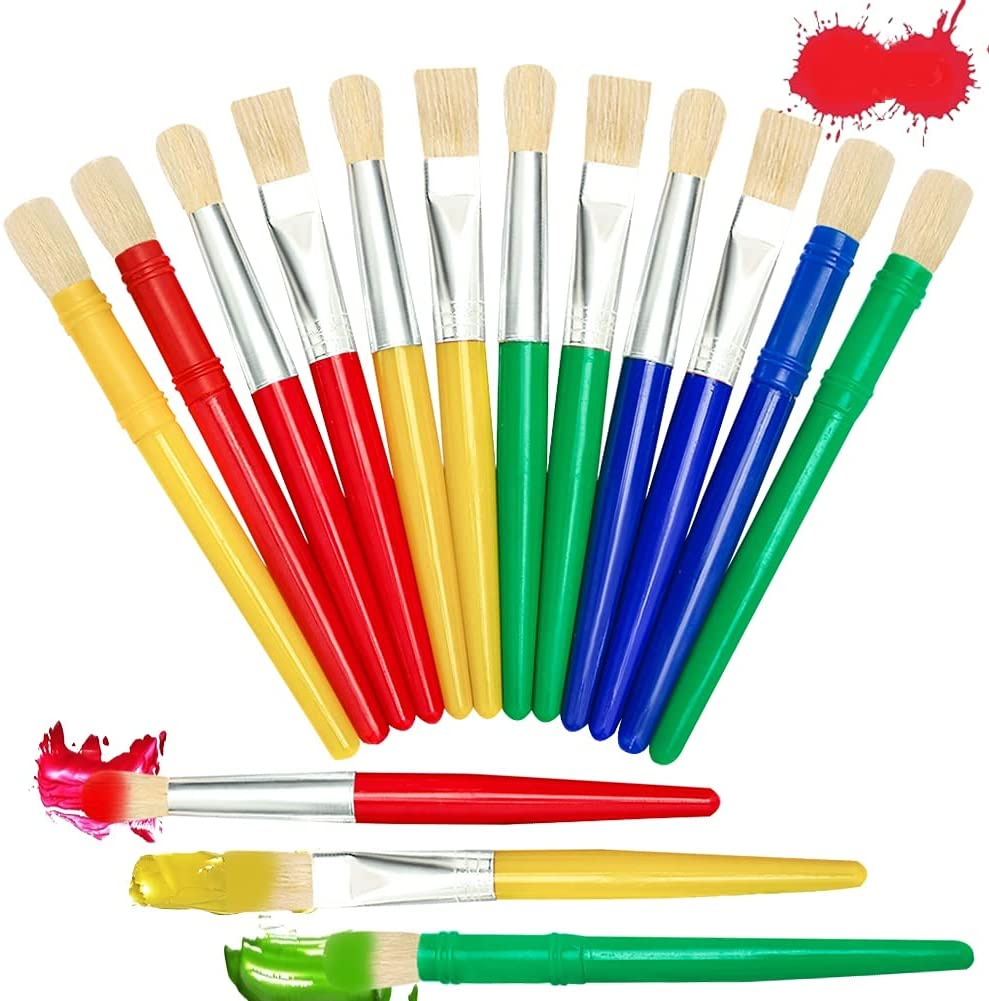 Paint Brushes Big Large Area Paint Brush for Oil Painting Stains Varnishes  Glues and Gesso Home Chip Cleaning Tools