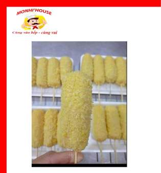 500g Hotdog Xúc Xích Phô Mai Siu Ngon_ Khay 6 Cây_Topokki_Viên thả lẩu Shop