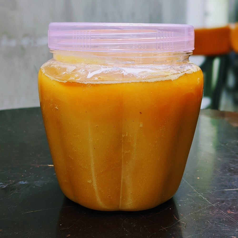 [ĐẶC SẢN AN GIANG] Đường thốt nốt nhà làm dạng mềm hủ 1KG (thơm ngon, chuyên dụng cho làm trà sữa, sữa tươi trân châu đường đen, nấu chè) - HSD 01 năm