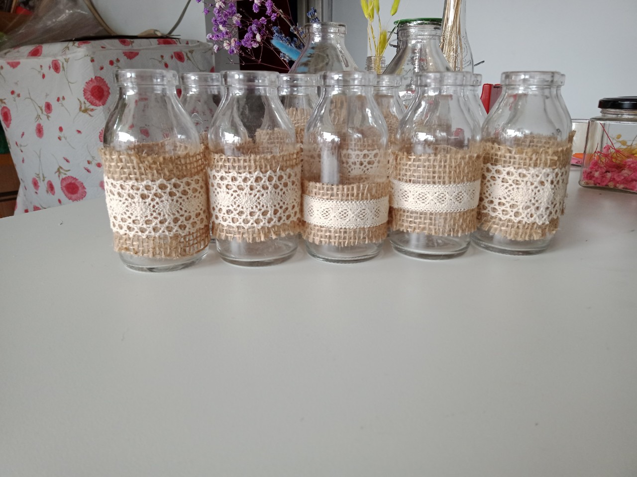 Lọ hoa decor mini, cắm hoa khô