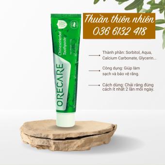 Kem đánh răng Orecare Thiên Sư hỗ trợ các vấn đề về răng nướu