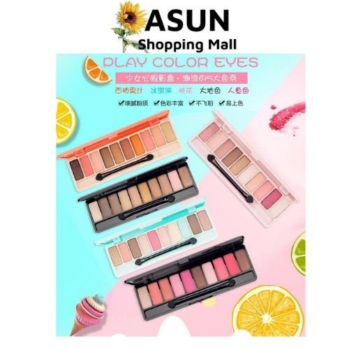 Bảng phấn mắt 10 màu lameila play color eyes
