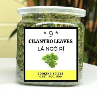 Lá Ngò Rí ( Cilantro Leaves ) sấy khô  [ Hũ 120ml ]