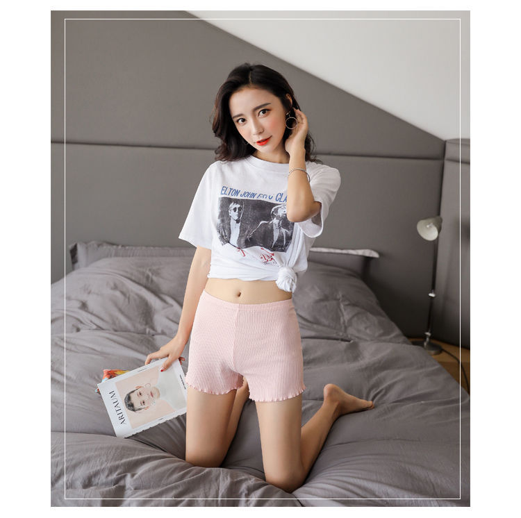 Quần đùi mặc trong váy - quần đùi - quần mặc nhà- quần ngủ- quần đùi nữ - quần lót mặc váy chất thun coton tăm co giãn , siêu nhẹ , siêu mát