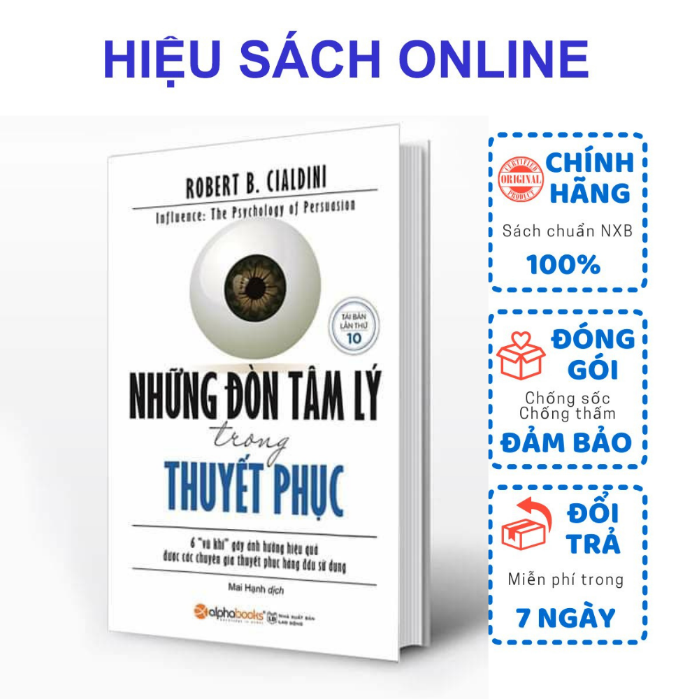 Sách - Những Đòn Tâm Lý Trong Thuyết Phục - Tặng kèm bookmark