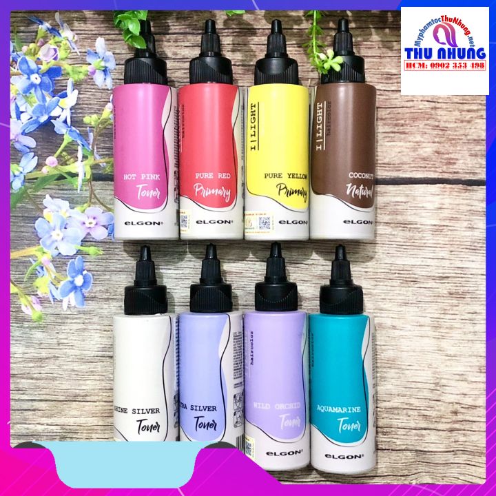 [HCM]Thuốc nhuộm tóc ELGON I-Light Color cao cấp Italy 100ml