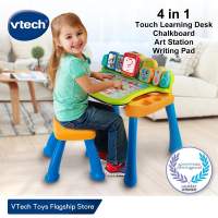 VTech 4 in 1 Touch Learning Kids Desk Electronic Learning Touch and Learn Vocabulary English Math Toys Kids 80-195803
