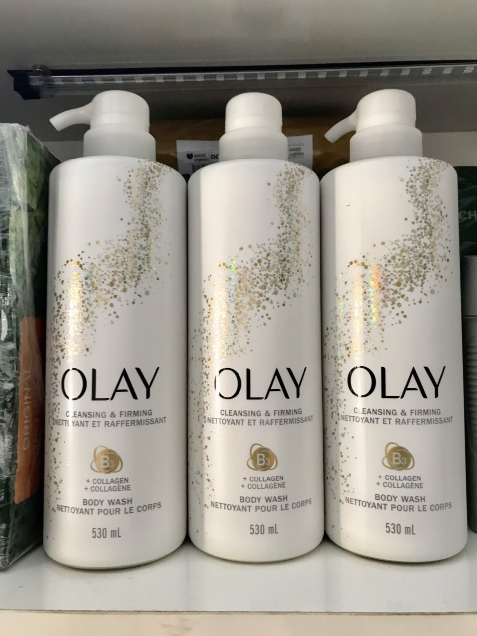 Sữa tắm olay collagen b3 530ml