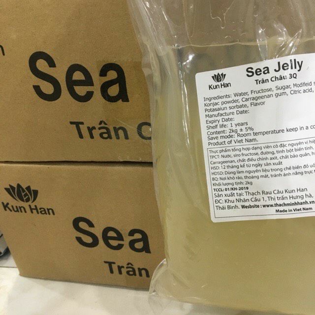 Chân trâu 3q sea jelly túi 2kg