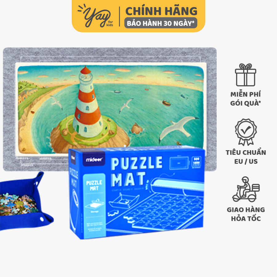 Thảm Xếp Hình - Puzzle Mat - Mideer