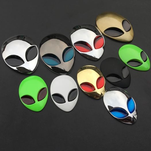 Review Cỡ Lớn Alien Sticker Alienware Logo Huy Hiệu Bên Biểu Tượng Phía ...