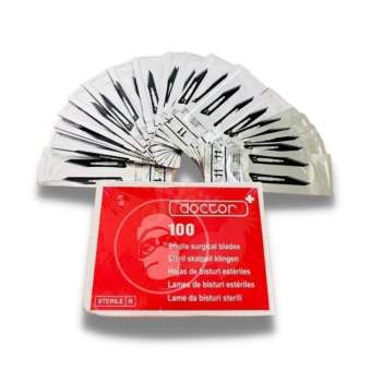 Hộp 100 Dao Nặn Mụn Y Tế, Dao Mổ Số 11