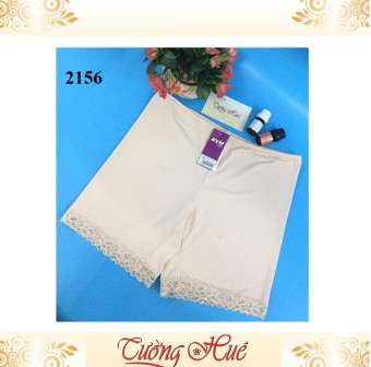 Quần đùi mặc váy Annie 2156 su lạnh ống chân phối ren.