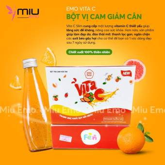 Giảm cân EMO DETOX VITA C ( k kèm gói rau củ )