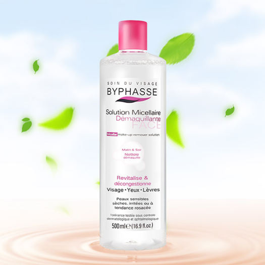 Nước tẩy trang Không cồn BYPHASSE solution micellaire face 500ml dành cho mọi loại da FREESHIP MAX Florence Store
