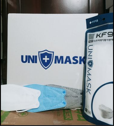 Thùng 300 chiếc khẩu trang KF94 Unimask chính hãng cao cấp