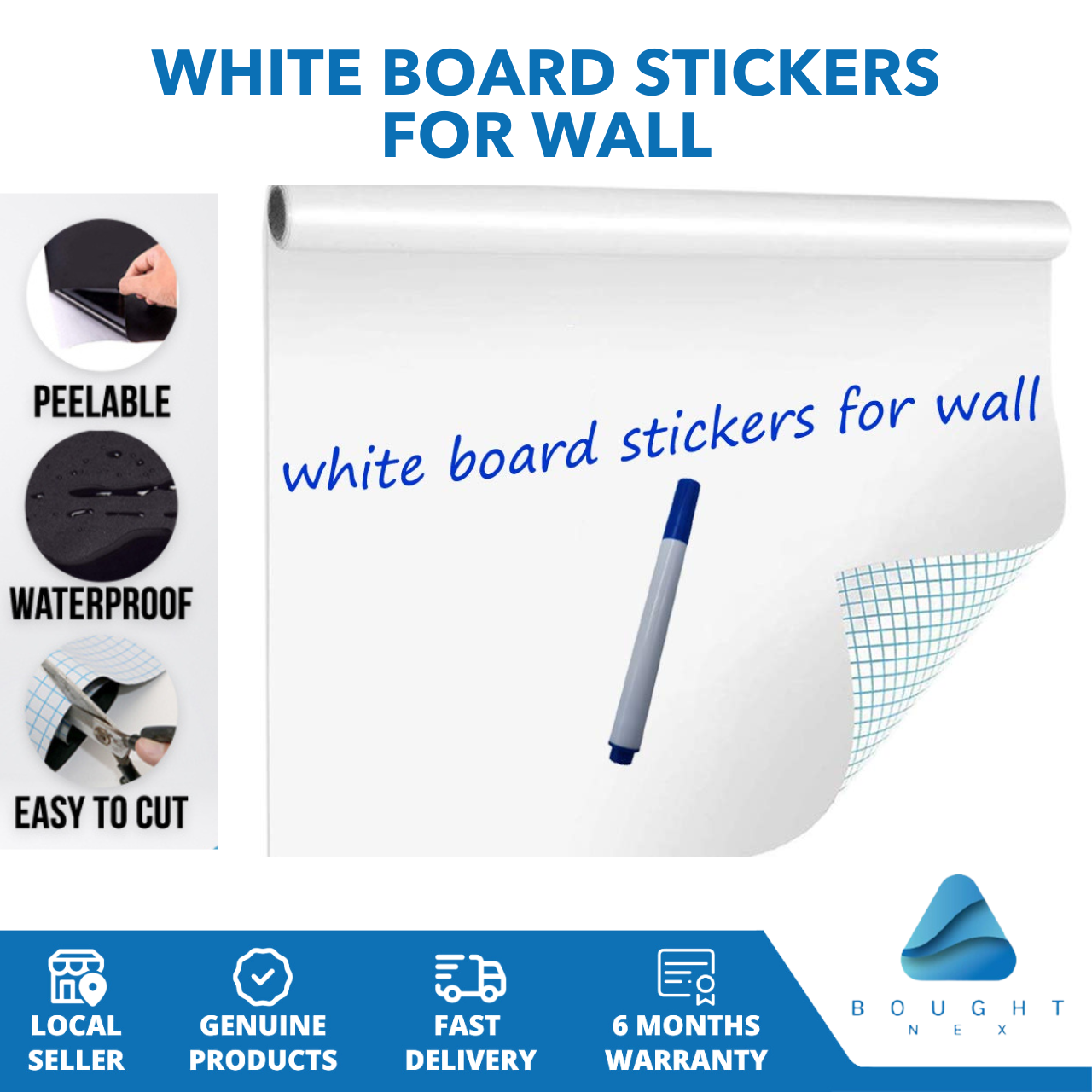 Wall Stick Whiteboard - Best Price in Singapore - Jan 2024