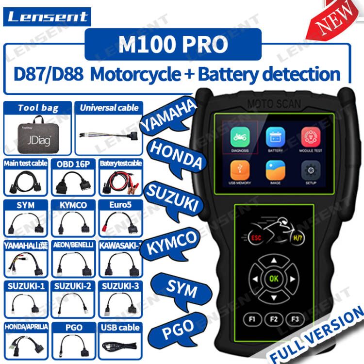 Lensent JDiag M100 Pro D87 D88 CO Idle Speed Adjustment ABS Test TPS Diagnostic Computer Battery Test ราคา 9,859 บาท*ส่งฟรี
