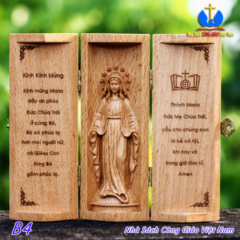 Bàn thờ Công Giáo mini -  Bàn thờ mini B4  - Nhà sách Công Giáo Việt Nam