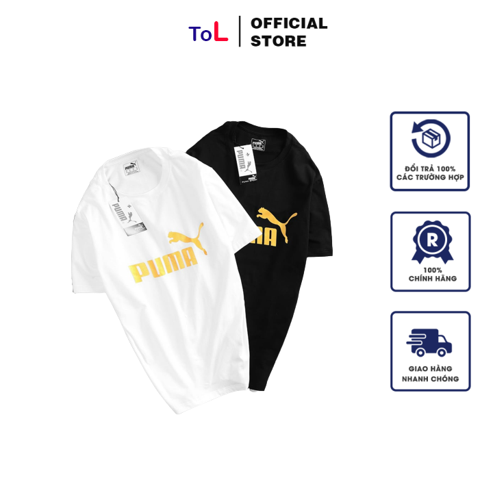 Áo thun gold logo - pm001