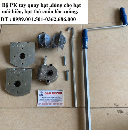 Bộ linh kiện tay quay bạt cuốn( phụ kiện bạt)