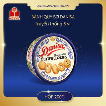 BÁNH QUY BƠ DANISA 200G