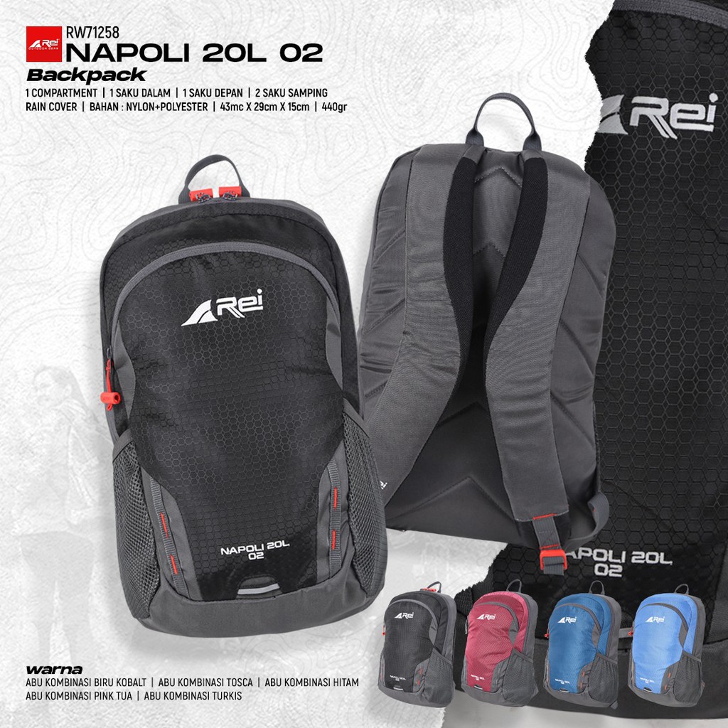 Jual Tas Ransel Pria Kanazawa 02 Arei Outdoorgear - Hitam - Kab. Bandung -  Official Areioutdoorgear