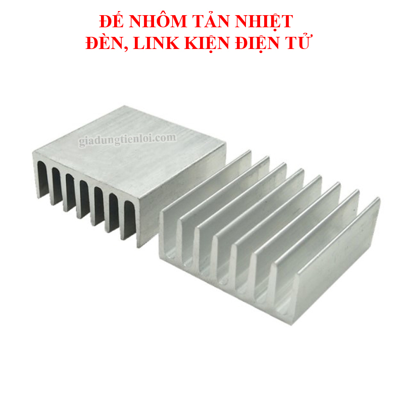 Đế nhôm tản nhiệt chip led, đèn led, linh kiện điện tử