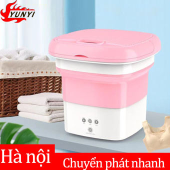 Máy giặt Mini gấp gọn di động,máy giặt mini cho bé,máy giặt giá rẻ,gấp gọn di động vắt khô khử khuẩn bằng ánh sáng xanh.