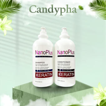 Cặp Dầu Gội Xả Siêu Thơm Siêu Mượt Tóc Nano PLus Collagen 2000ml