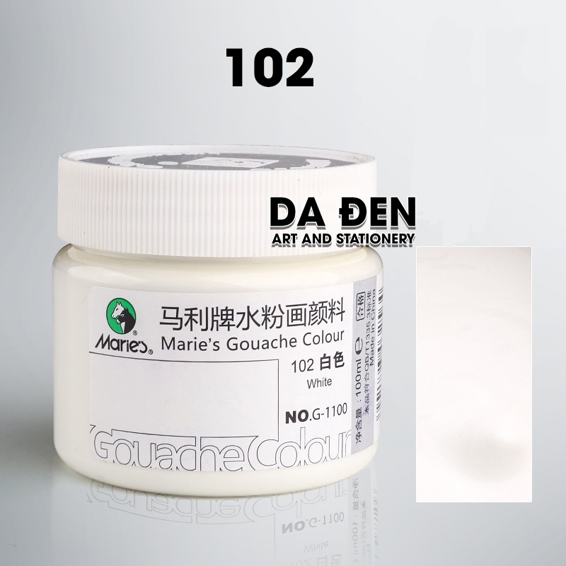 [DA ĐEN] Màu Gouache Maries 100ml