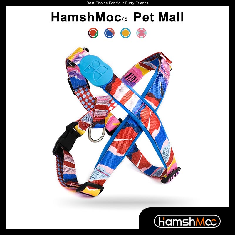 HamshMoc Step In Dog Harness Fashion Pet Harness Soft Padded Dog Vest Adjustable Straps for Small Medium Large Dogs Pet 1 ราคา 555 บาท*ส่งฟรี