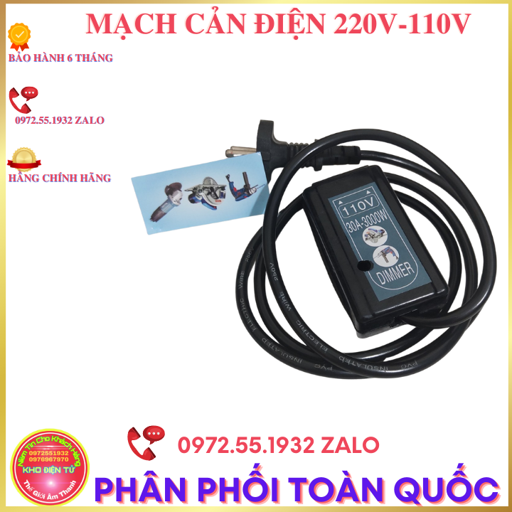 Bộ đổi nguồn điện 220v sang 110 cho máy nội địa
