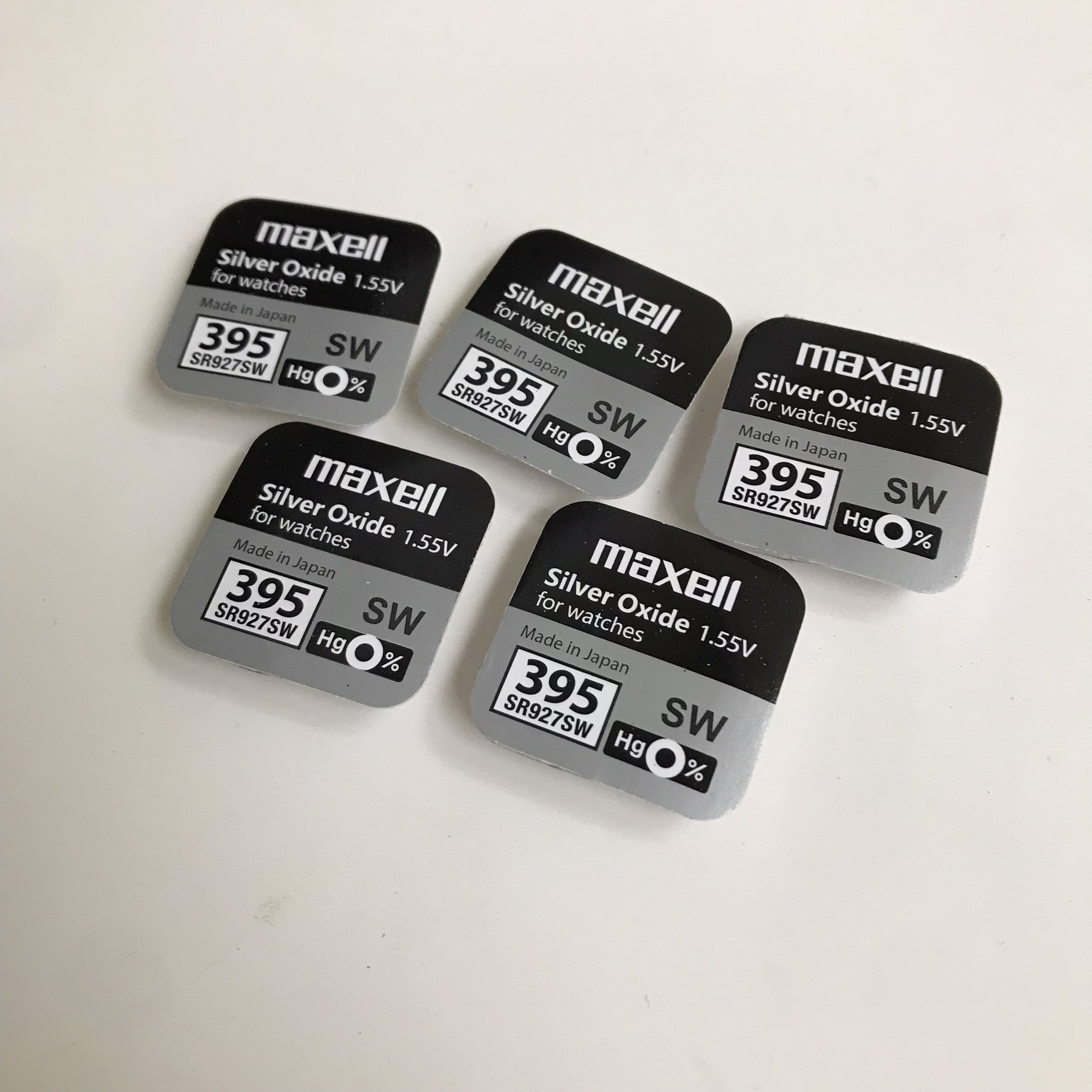[HCM]Vỉ 5 viên pin Maxell 926 927 SR927SW AG7 G7 LR927 395 SR927 195 Nhật Bản