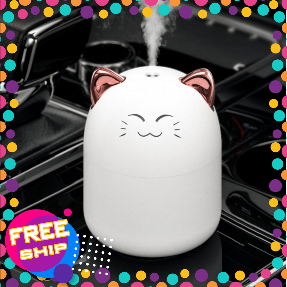 [HCM][Tặng Kèm Tinh Dầu]Máy Phun Sương Tạo Ẩm Mini - Máy Phun Sương Tinh Dầu - Máy Khuếch Tán Tinh Dầu Mẫu Mới -Máy Khuếch Tán Tinh Dầu Ô Tô - Máy Khuếch Tán Tinh Dầu Cao Cấp Kết Hợp Đèn Ngủ Cực Đẹp