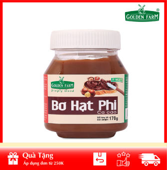 Bơ Hạt Phỉ Cacao 170gr