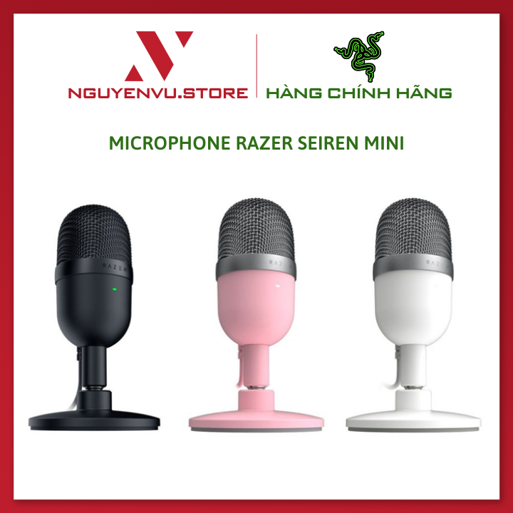 Microphone Razer Seiren Mini - Hàng Chính Hãng