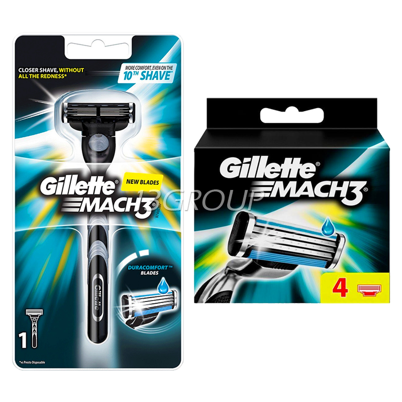 gillette triple blade razors