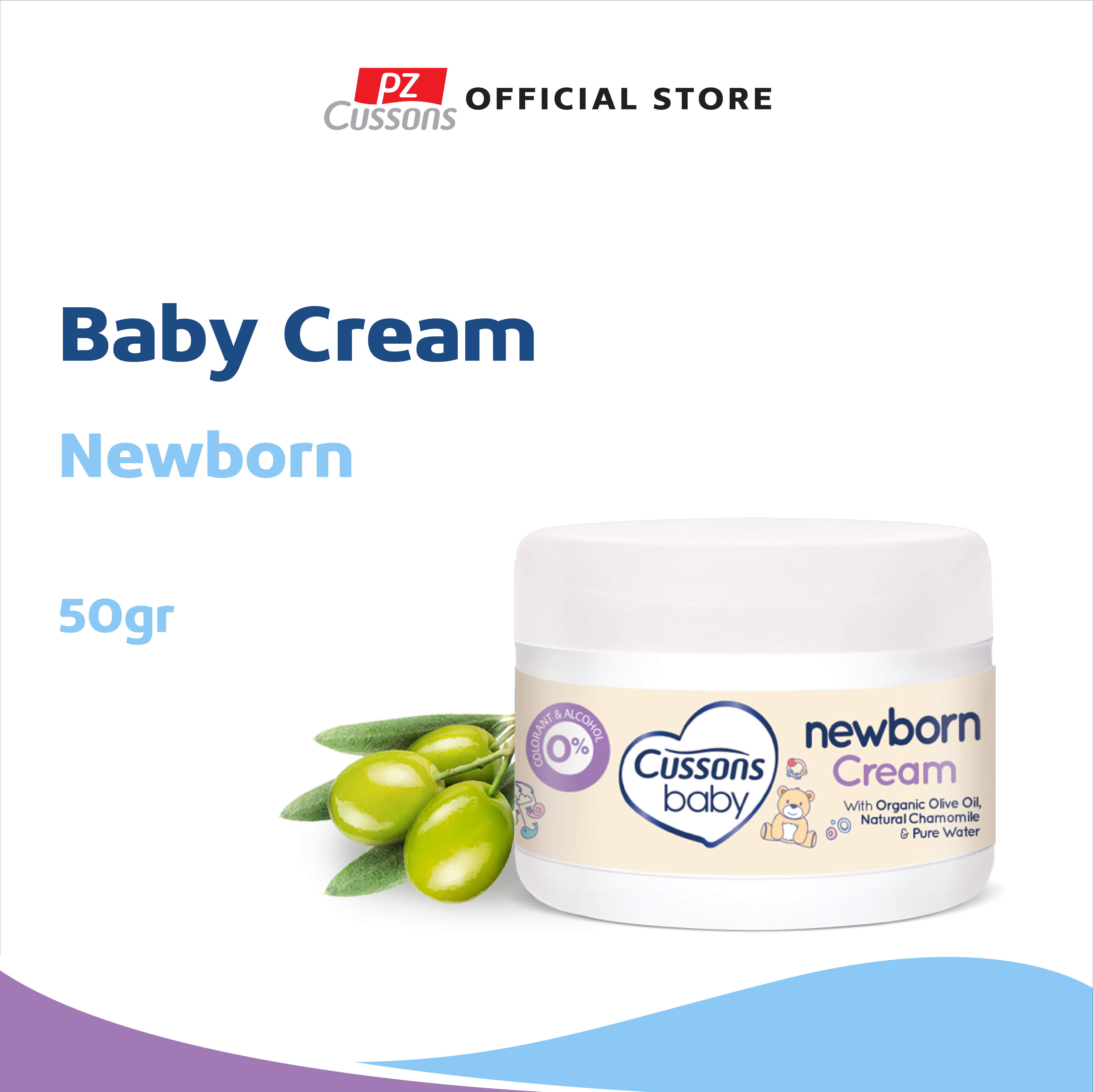 Cussons Baby Cream Newborn 50gr