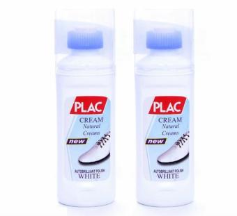 Combo 2 hộp dung dịch tẩy trắng giày, túi xách Plac Cream White 100ml