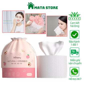Khăn Lau Mặt Dùng 1 Lần -Khăn Giấy Animerry Túi 150g