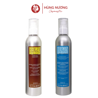 Kem dưỡng tóc BES HERGEN LEAVE-IN ENRICHING 300ML, mỡ xả khô dưỡng ẩm phục hồi tóc