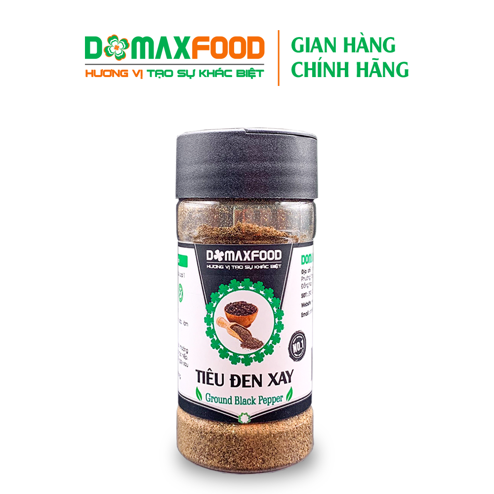 Tiêu đen xay - Tiêu đen Đăk Lăk - 100% nguyên chất - đảm bảo không pha trộn - hàng chất lượng loại 1 - dùng làm gia vị tẩm ướp các món ăn
