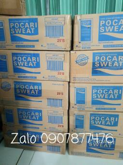 Date 6/2026.CÓ VIDEO. 1 THÙNG CÓ 125 GÓI BỘT POCARI SWEAT BÙ NƯỚC, BÙ ION ĐIỆN GIẢI TỪ NHẬT BẢN