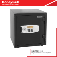Safes Fireproof Honeywell 2113 Digital Steel Fire & Security Safe