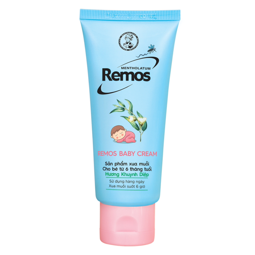 Kem Chống Muỗi Remos Cho Bé Hương Khuynh Diệp 70g Baby Cream