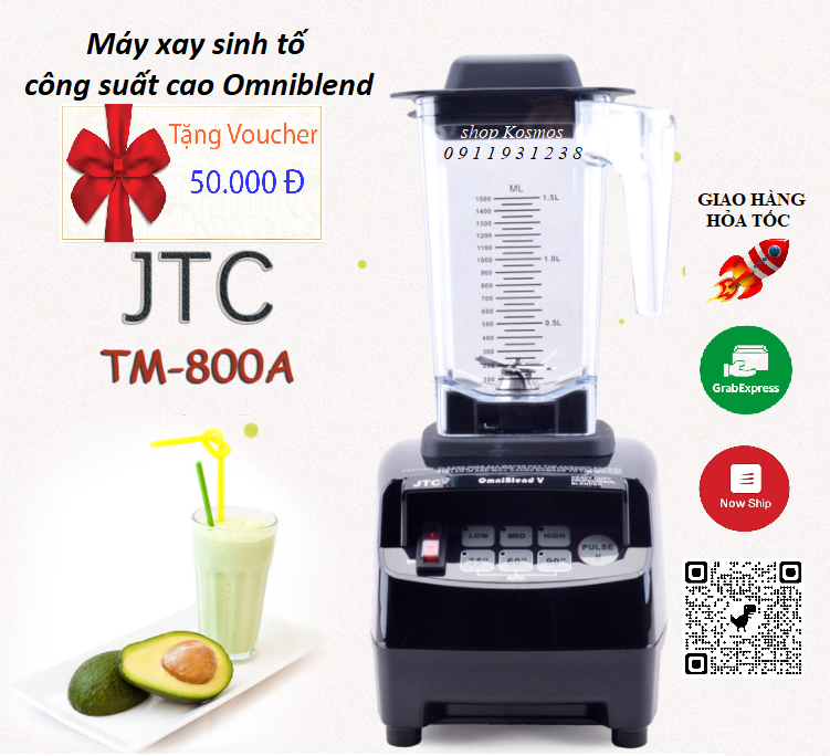 Máy xay sinh tố công nghiệp omniblend v – tm800a