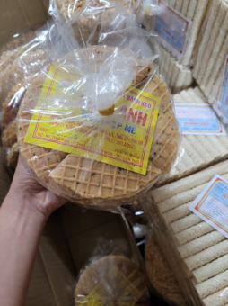 Bánh kẹp mè (vừng) Cần Thơ truyền thống